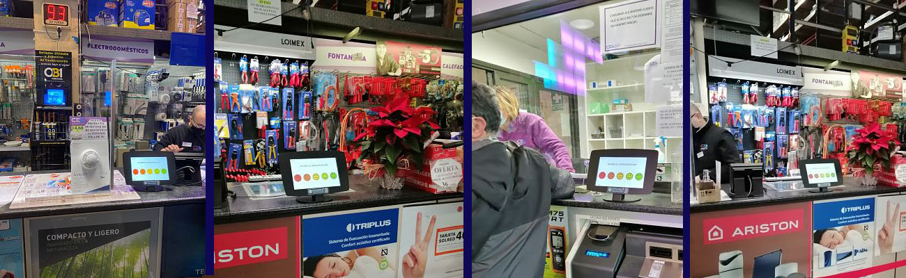 Nuevas Tablets para medir la Satisfacción de Nuestros Clientes, Distribución material eléctrico y fontaneria en Barcelona