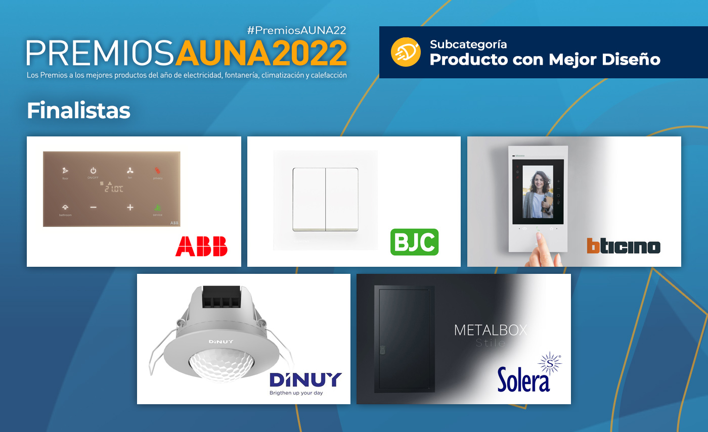 Conoce a los Finalistas de los Premios Auna 2022, Distribución material eléctrico y fontaneria en Barcelona
