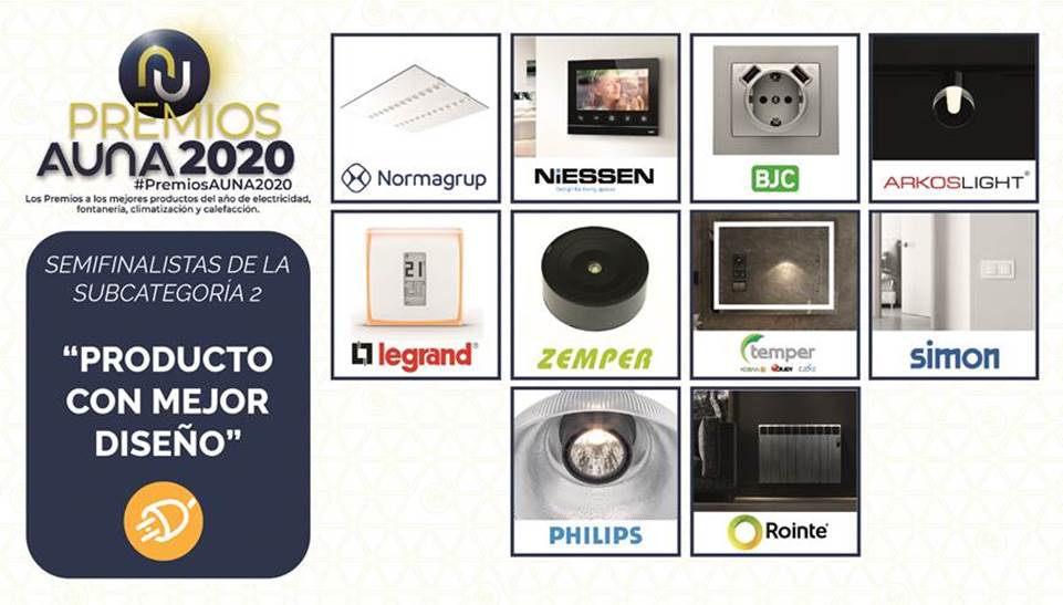 Semifinalistas PREMIOS AUNA 2020, Distribución material eléctrico y fontaneria en Barcelona