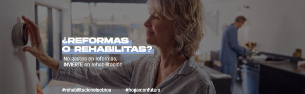 La actualización eléctrica, clave en una rehabilitación, Distribución material eléctrico y fontaneria en Barcelona