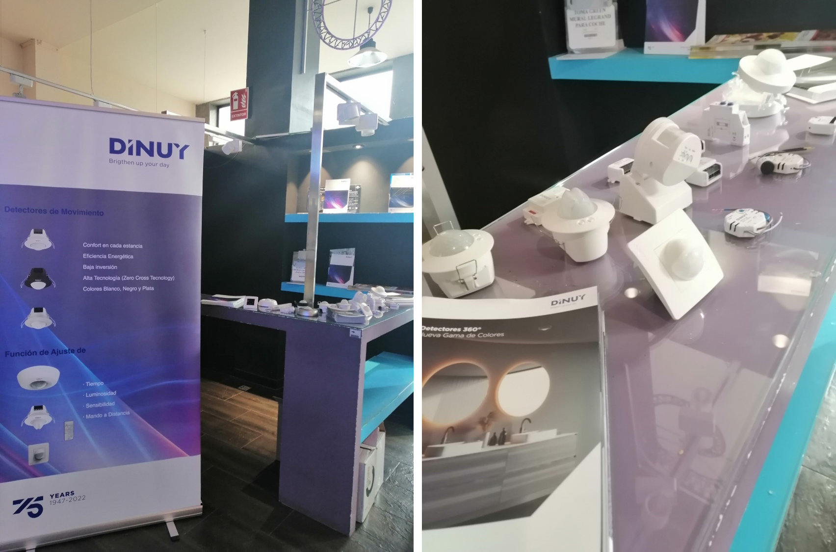 Semana DINUY, Distribución material eléctrico y fontaneria en Barcelona