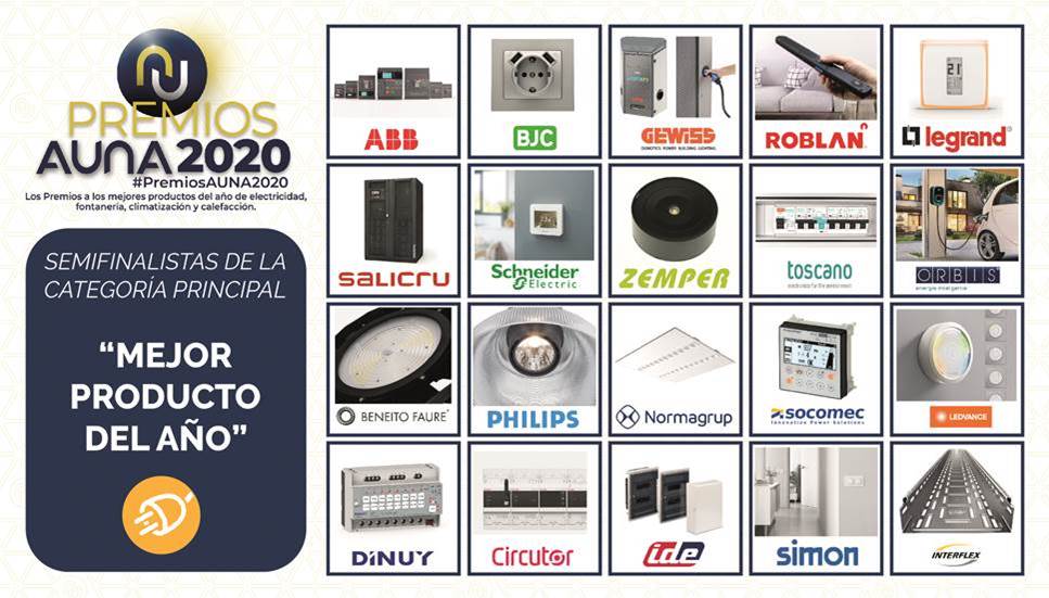 Semifinalistas PREMIOS AUNA 2020, Distribución material eléctrico y fontaneria en Barcelona