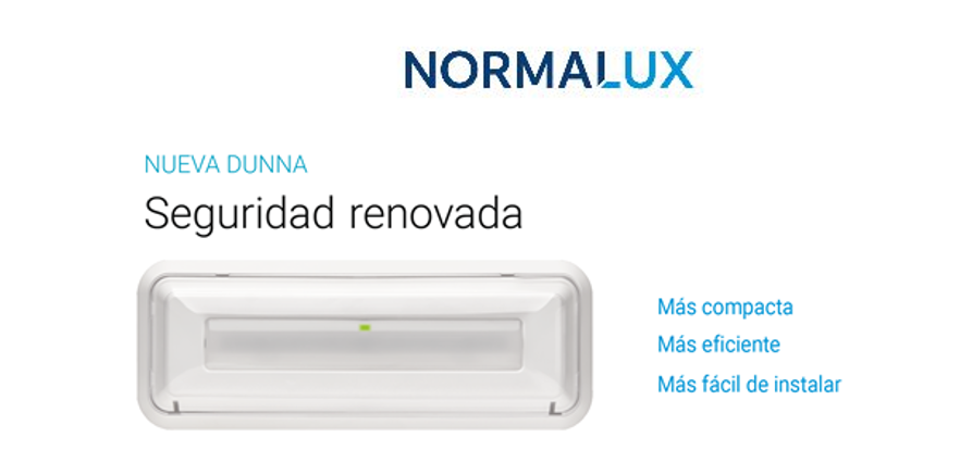 Normalux nos presenta Nueva Dunna, Distribución material eléctrico y fontaneria en Barcelona