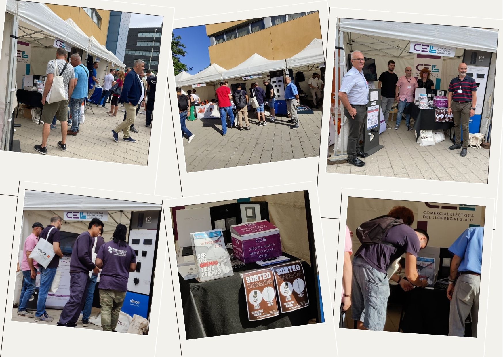 Cell en la Trobafira &#39;22, Distribución material eléctrico y fontaneria en Barcelona