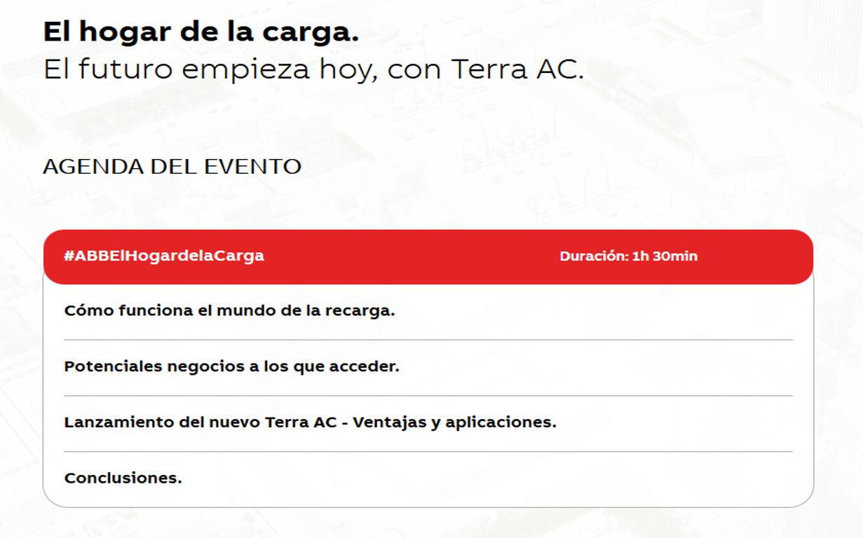 Evento ABB &#8211;  El hogar de la Carga, Distribución material eléctrico y fontaneria en Barcelona