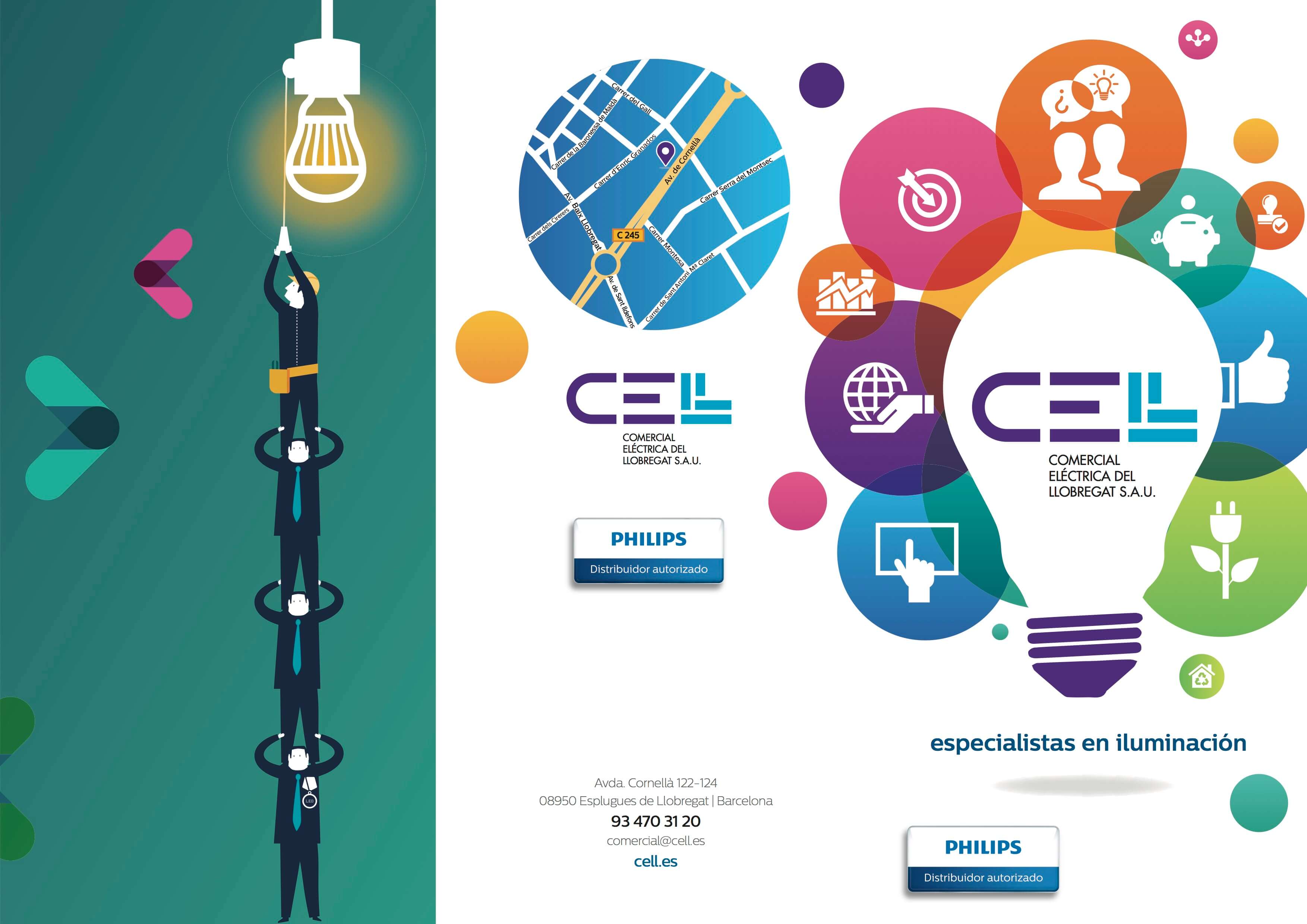 PHILIPS, Distribución material eléctrico y fontaneria en Barcelona