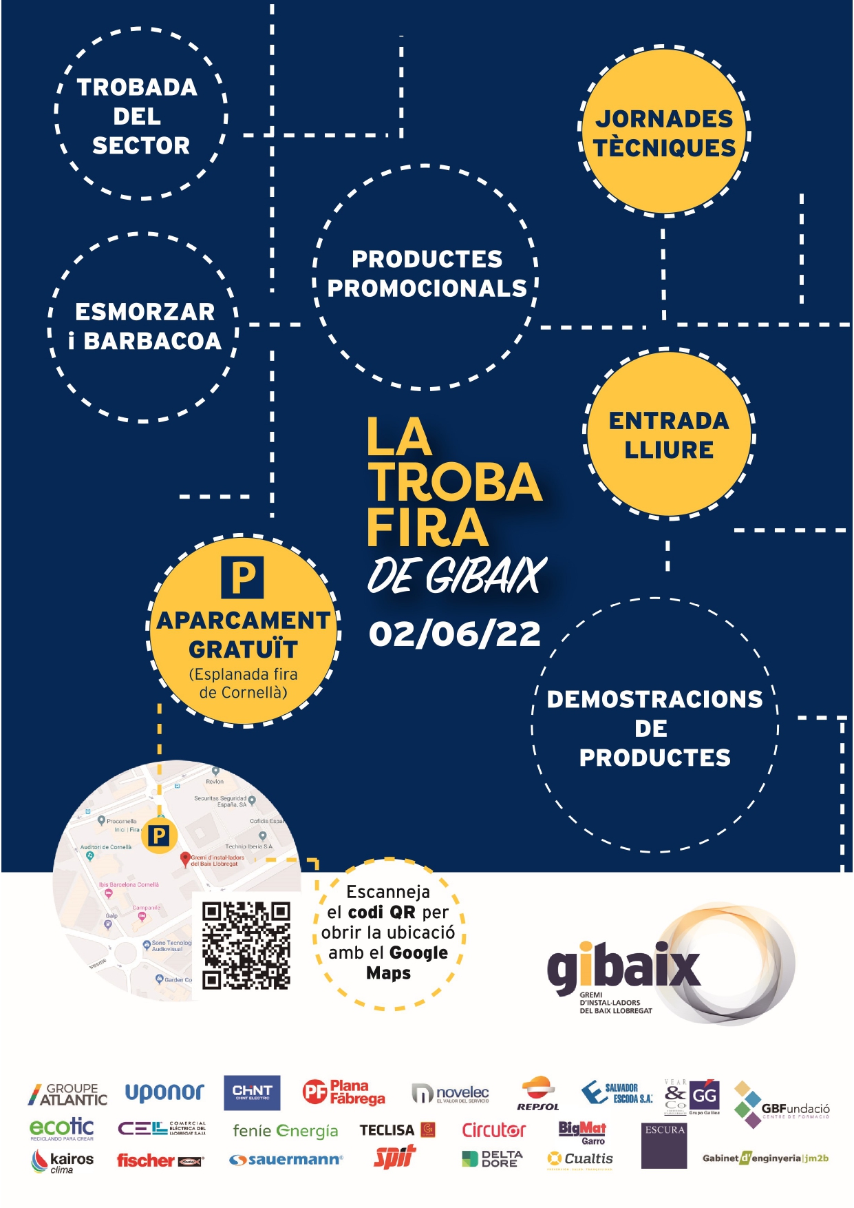Te esperamos 2 de Junio en Trobafira, Distribución material eléctrico y fontaneria en Barcelona