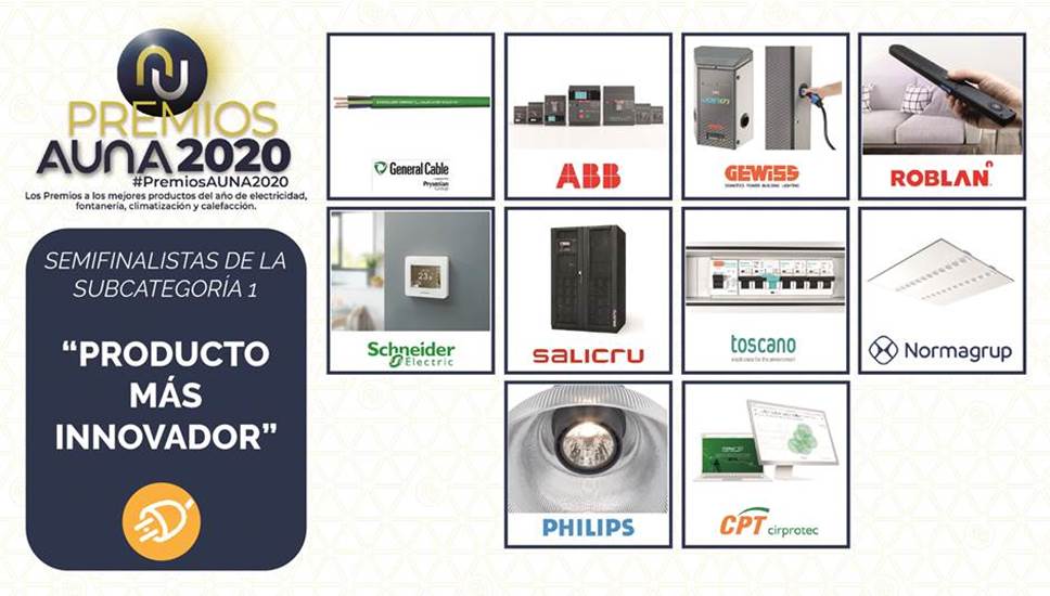 Semifinalistas PREMIOS AUNA 2020, Distribución material eléctrico y fontaneria en Barcelona