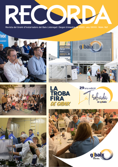 Consulta nuestro nuevo artículo en la revista RECORDA de GIBAIX, Distribución material eléctrico y fontaneria en Barcelona