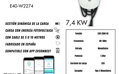 Cargador para Vehículo Eléctrico EV Optima