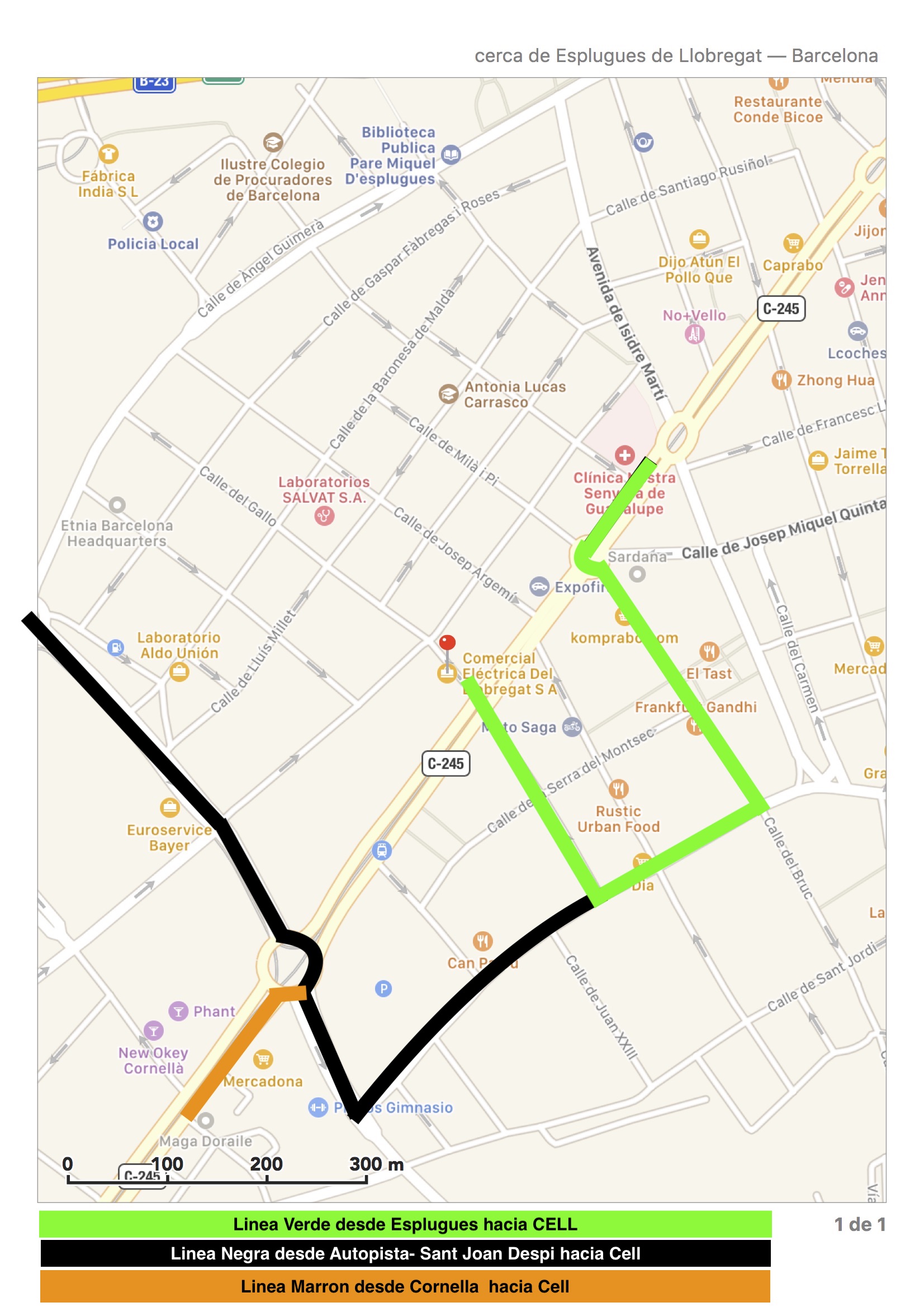 Recorrido Para Entrada En Nuestras Instalaciones Id 39