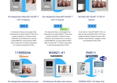 Oferta Liquidacion Videoporteros 2024