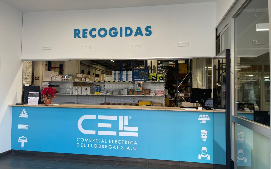 Renovamos nuestra zona de recogida de pedidos