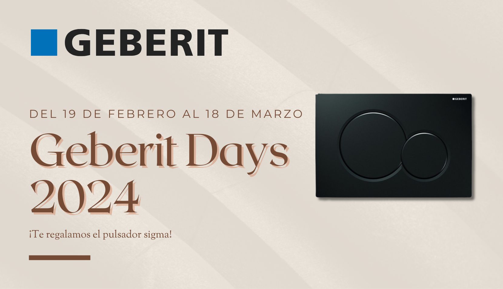 Banner Geberit Days 2024 Banner Geberit Days 2024
