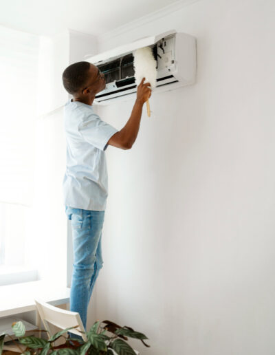 Full Shot Mean Cleaning Air