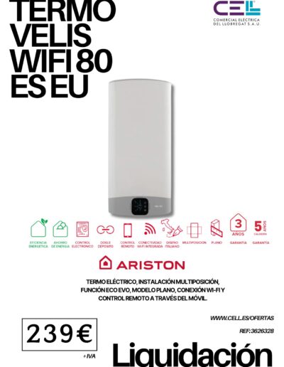 Oferta Velis 80 Wifi