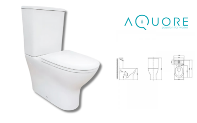 Pack Inodoro Sparta Rimless Compacto – Diseño moderno y eficiente